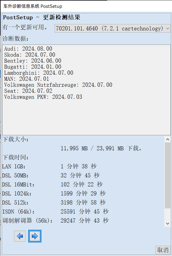 ODIS-Service 7.2.1 Postsetup 4640 (test)2024年7月15日-大众奥迪MQB刷隐藏|改装升级教程|学习教程|固件|编码缘众日记