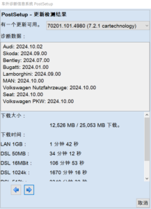 ODIS-Service 7.2.1 Postsetup 4980 (test) 2024年9月29日-大众奥迪MQB刷隐藏|改装升级教程|学习教程|固件|编码缘众日记