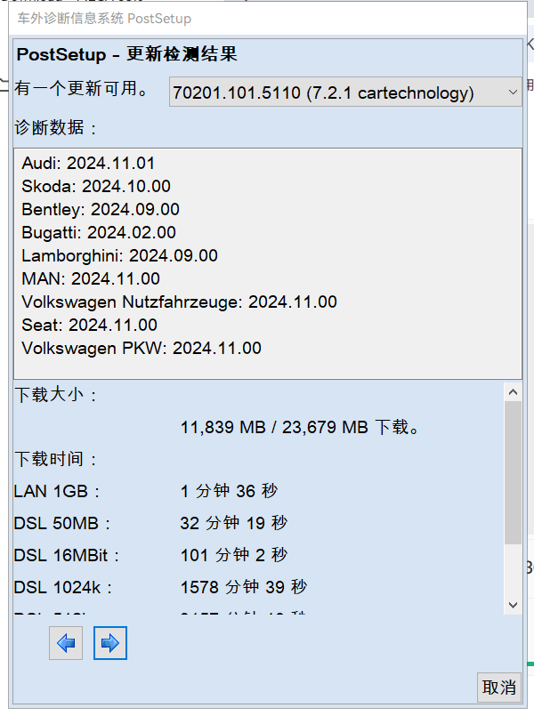 ODIS-Service 7.2.1 Postsetup 5110 (test) 2024年10月21日-大众奥迪MQB刷隐藏|改装升级教程|学习教程|固件|编码缘众日记