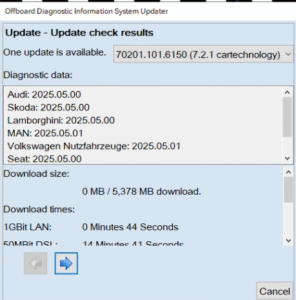 ODIS-Service 7.2.1 Postsetup 6150 (test) 2025年5月25日-大众奥迪MQB刷隐藏|改装升级教程|学习教程|固件|编码缘众日记