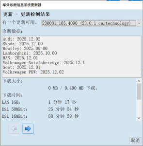 ODIS-Service 23.0.1 Postsetup 4090 (test) 2025年11月30日-大众奥迪MQB刷隐藏|改装升级教程|学习教程|固件|编码缘众日记